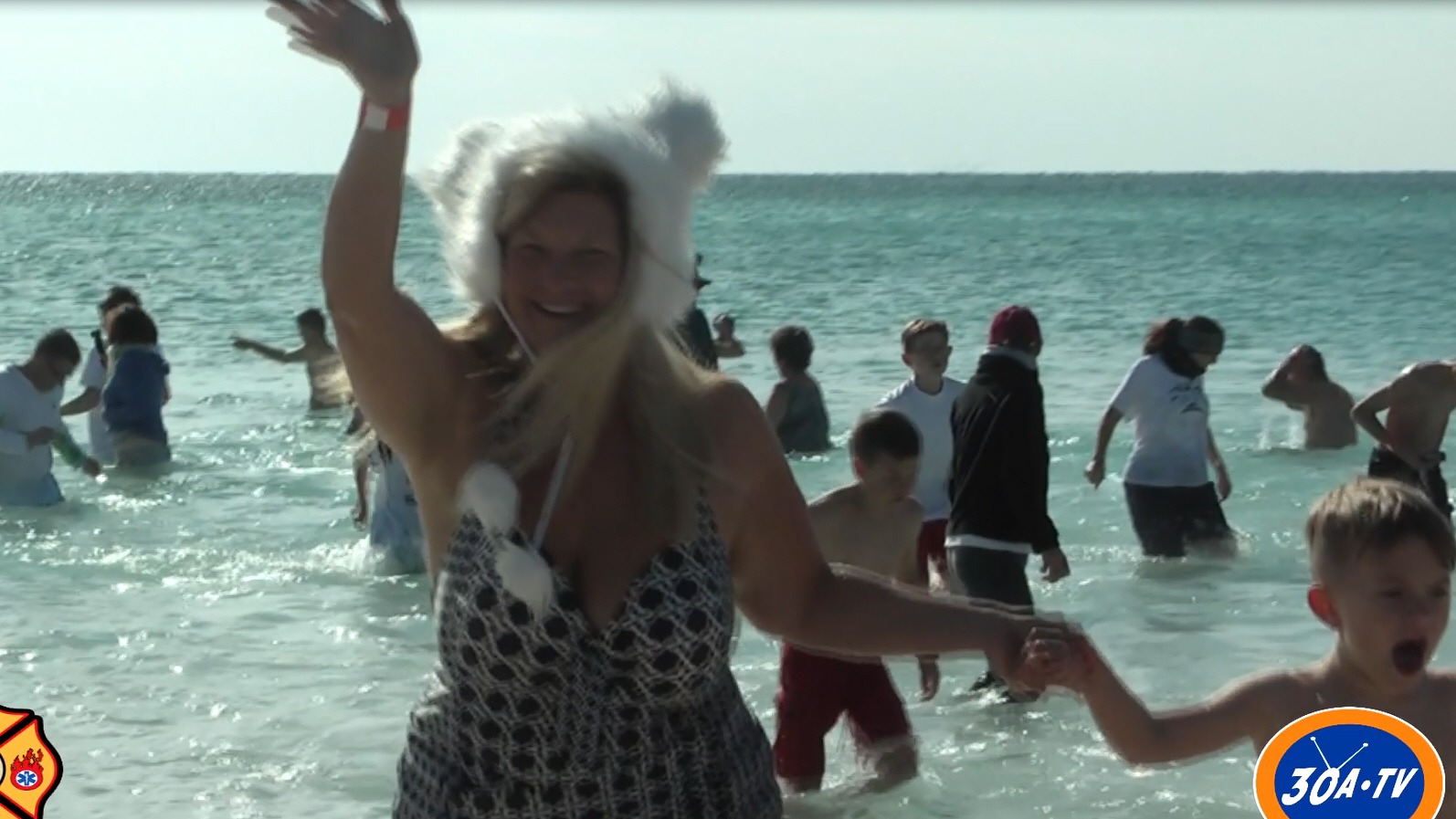 Polar Bear Plunge 2018 in Santa Rosa Beach Florida TV Live Streaming