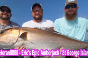 Iraqveteran8888 – Eric’s Epic Amberjack – St George Island, FL