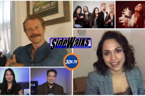SIDEWALKS on 30A TV  Lori Rosales interviews actors James Badge Dale and Monica Raymund