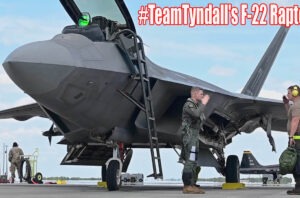 Tyndall AFB F-22 Raptor Training with Air National Guard