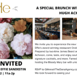 Brunch at Ovide with Celebrity Chef Hugh Acheson