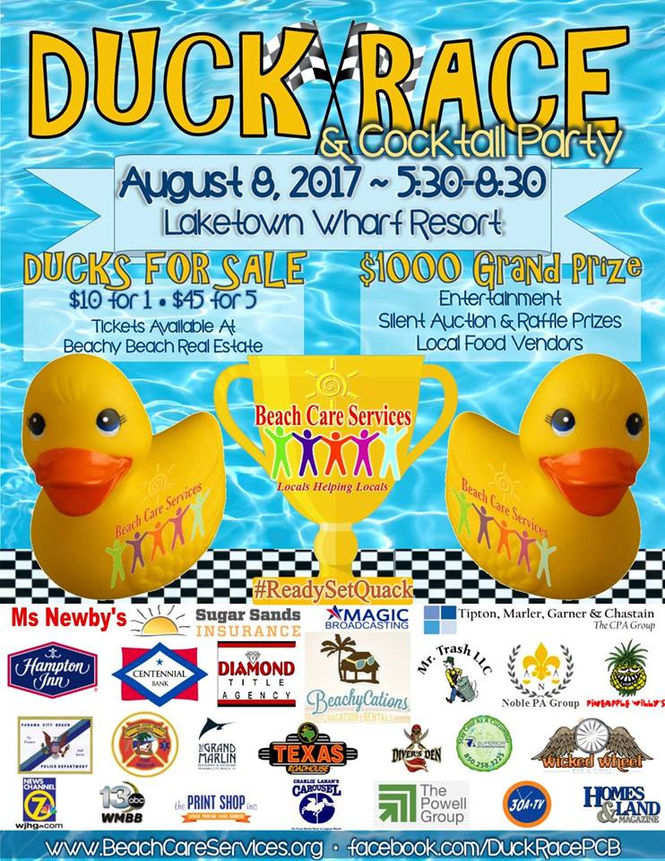 Duck Race for Beach Care Services