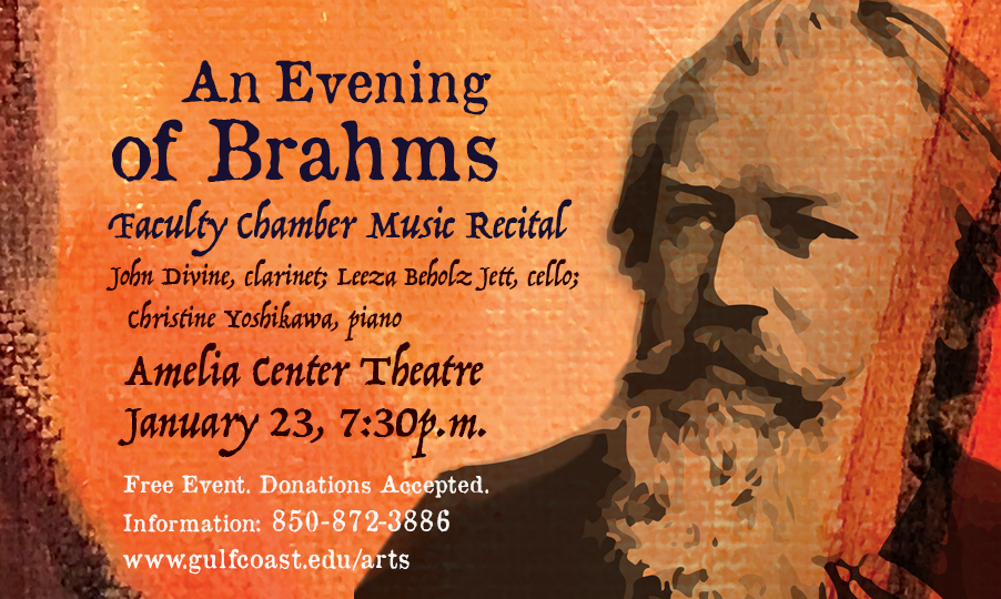 Gulf Coast State College presents An Evening of Brahms