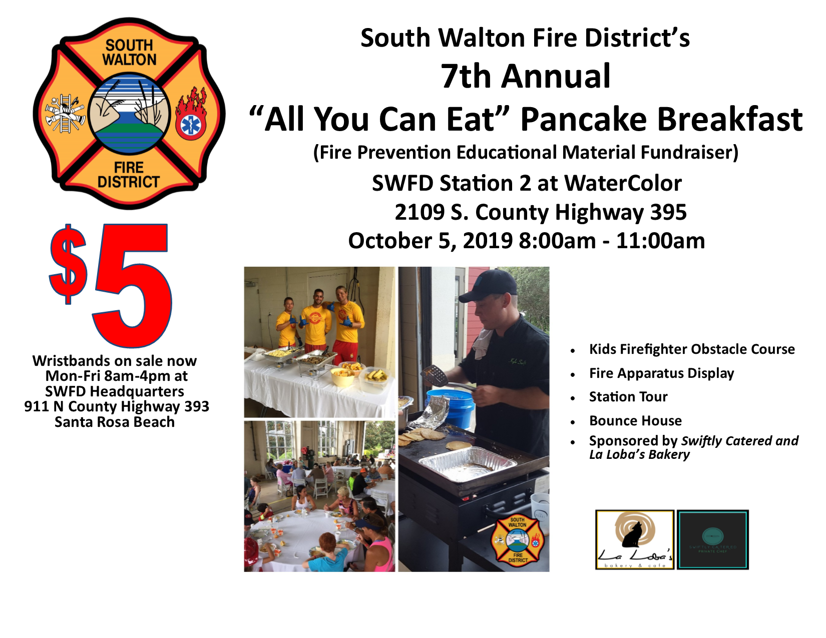 7th Annual All You Can Eat SWFD Fire Prevention Pancake Breakfast