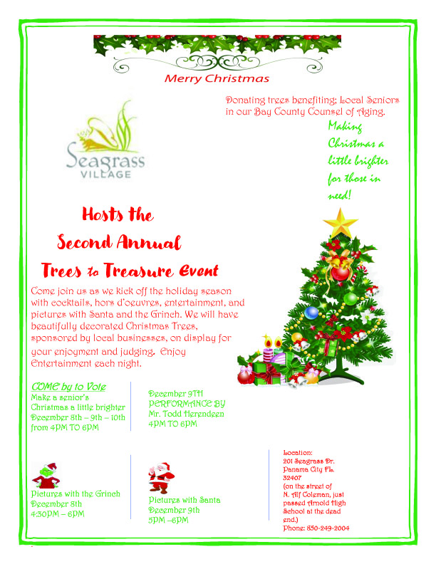 Second Annual Trees to Treasure Event.