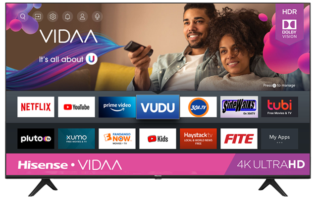 30A TV To Broadcast Live Channels In Hisense Smart TV’s Via Vidaa Operating System