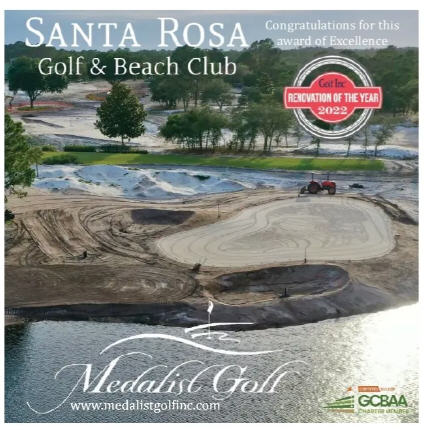 Santa Rosa Golf & Beach Club Recognized in Renovation of the Year