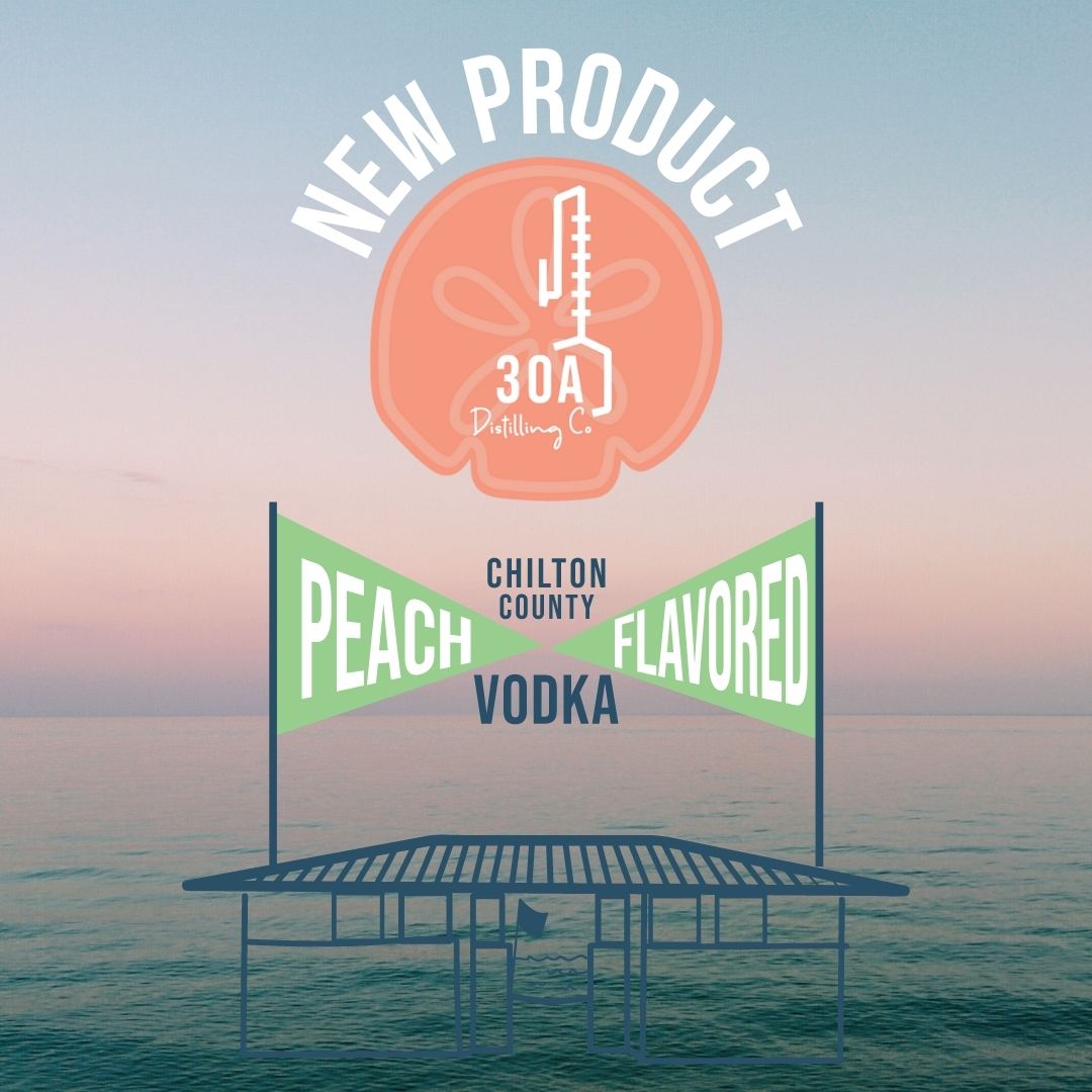 30A Distilling Co Unveils Inlet Beach Peach Vodka