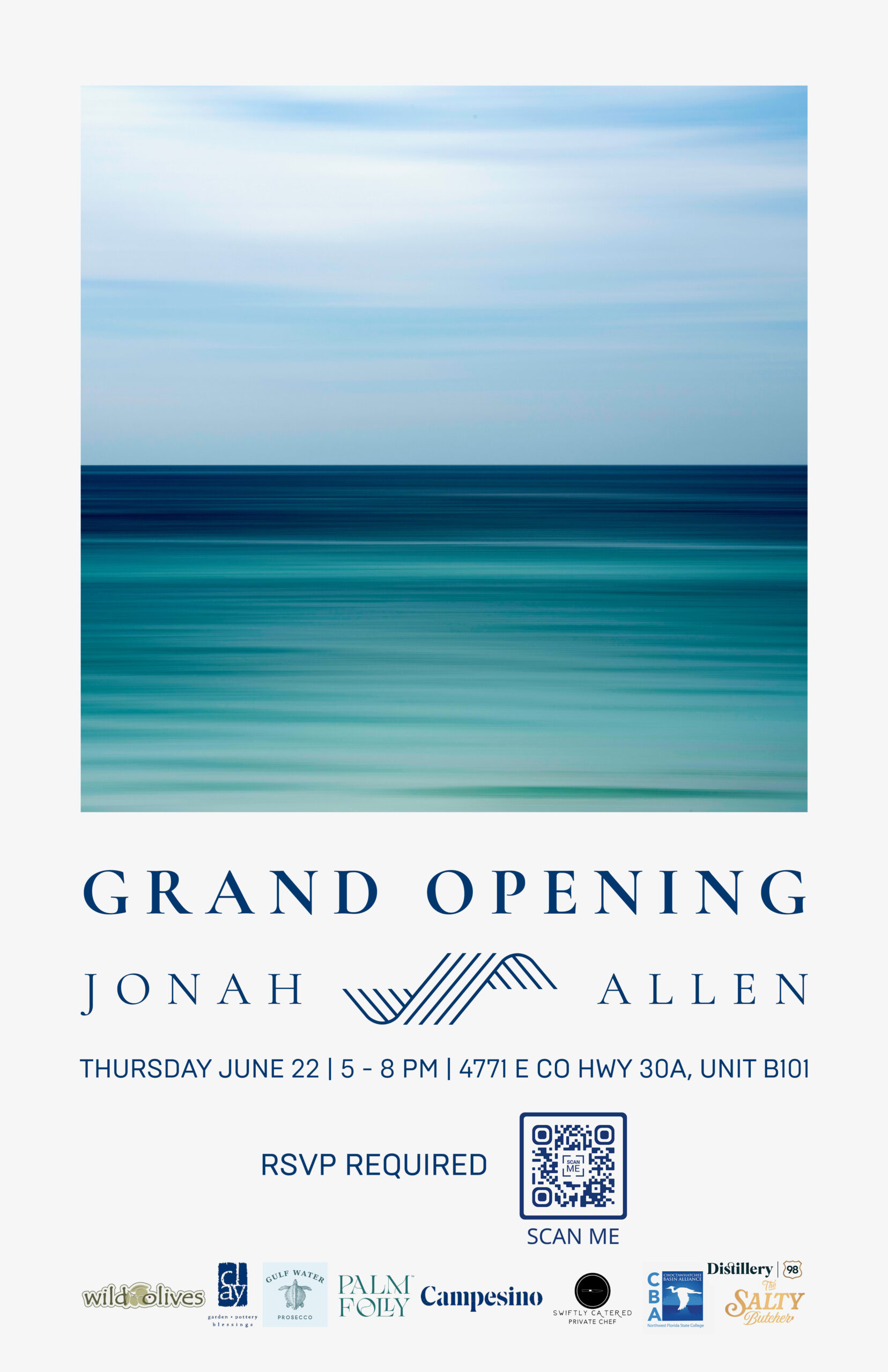 Jonah Allen to Host Grand Opening of 30A Gallery