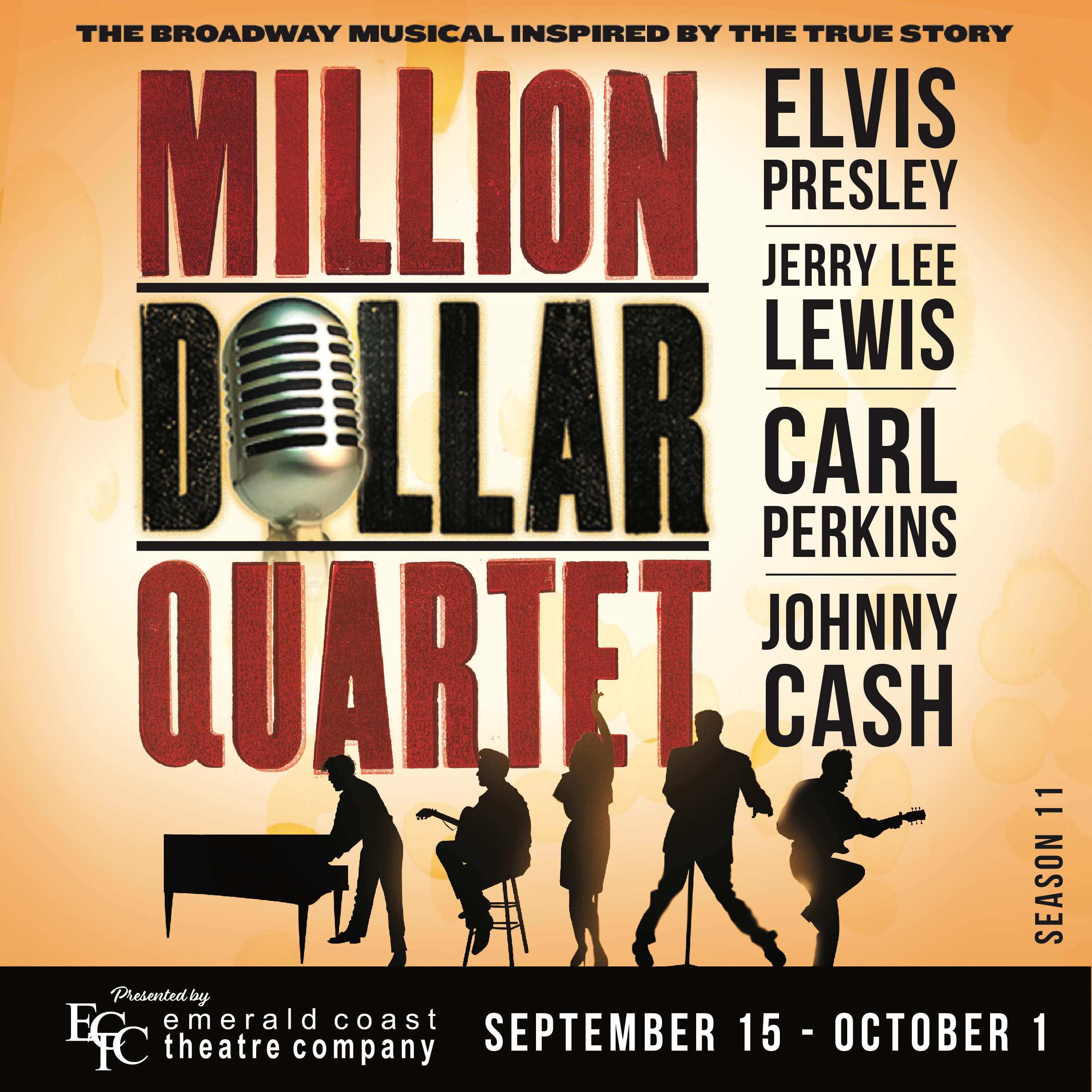 Emerald Coast Theatre Company Presents Million Dollar Quartet