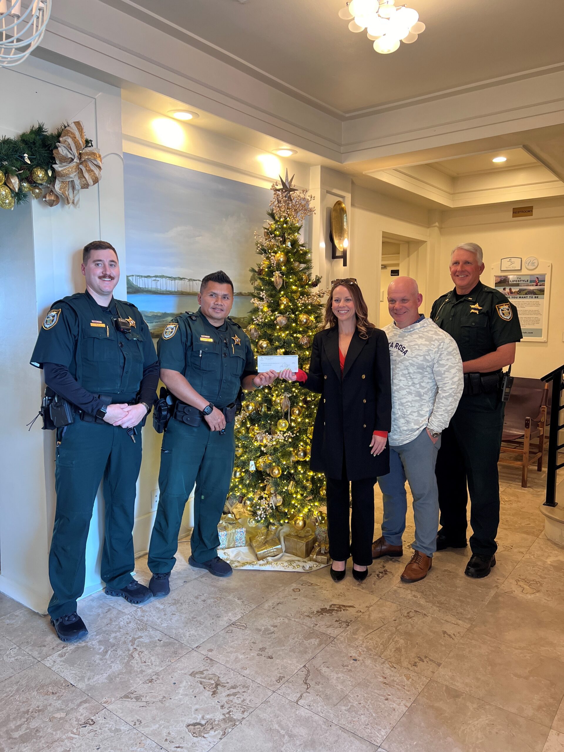 SANTA ROSA GOLF & BEACH CLUB GENEROUS DONATION