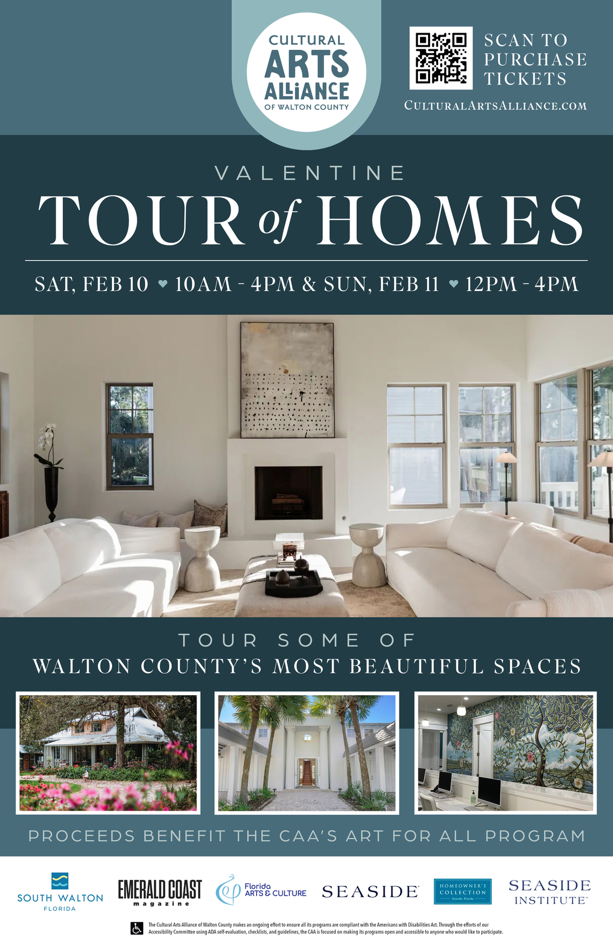 CULTURAL ARTS ALLIANCE OF WALTON COUNTY’S ANNUAL TOUR OF HOMES