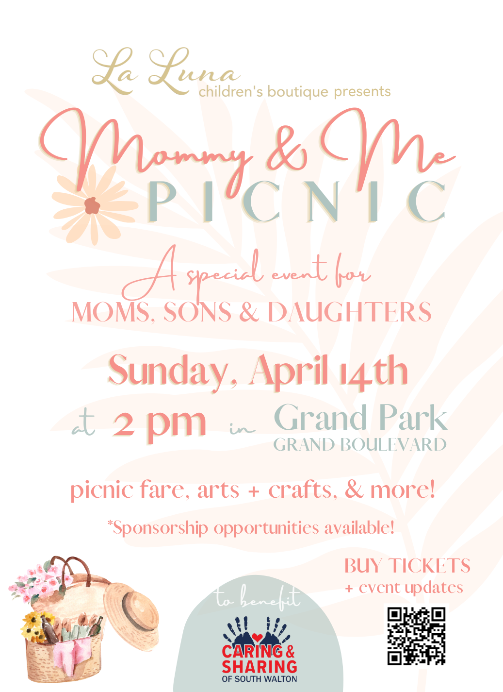 La Luna Children’s Boutique Hosts Second Annual Mommy and Me Picnic