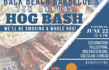 Back Beach Barbecue’s Sixth Annual Hog Bash to Benefit South Walton Academy