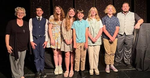 EMERALD COAST THEATRE COMPANY HELD JR THESPIAN INDUCTION CEREMONY AND CELEBRATED END OF EDUCATIONAL PROGRAM SEASON