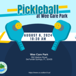 Official opening of the new Pickleball Courts at Wee Care Park