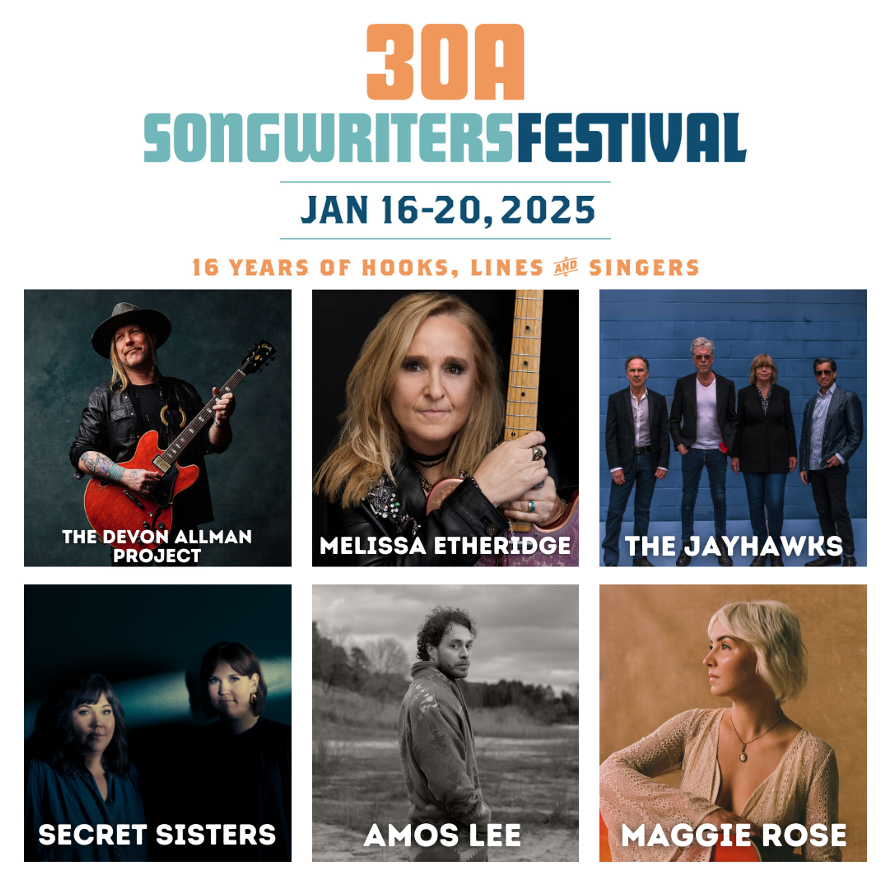 MELISSA ETHERIDGE, AMOS LEE, THE JAYHAWKS, DEVON ALLMAN PROJECT #30afest