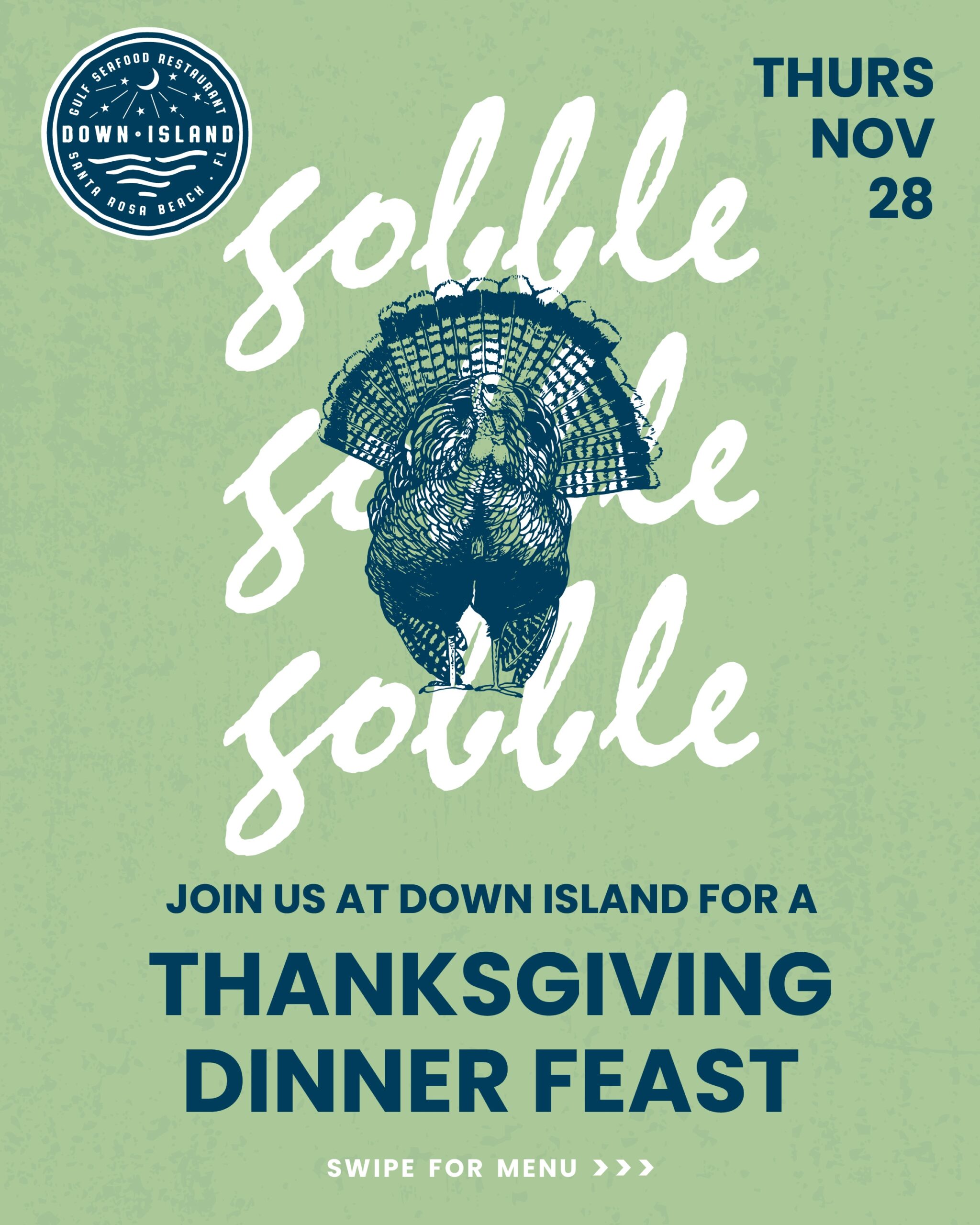 Down Island Will Be Hosting a Thanksgiving Feast