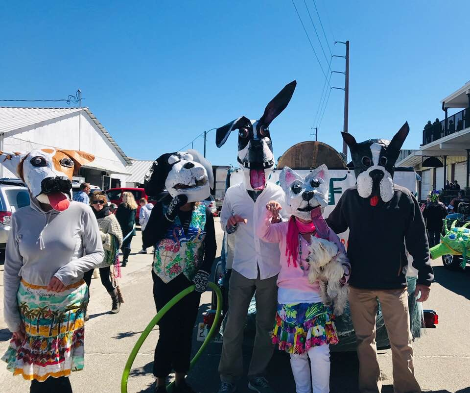 Apalachicola Mardi Gras Barkus Parade & Street Festival.