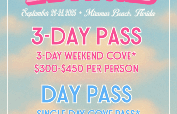 ladyworld 3 day pass tickets cove seascape