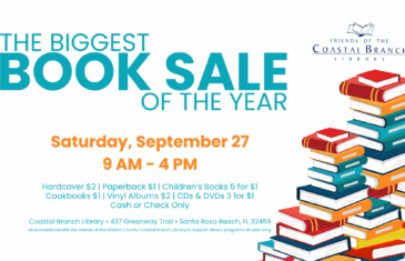 Friends of the Coastal Branch Library Announces their BIGGEST Book Sale of the Year