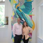 24 Artist of the Year Sarah Page Unveils New Mural at Grayton Central Parking Facility