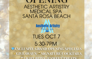 Aesthetic Artistry Medical Spa Expands with Third Location in South Walton