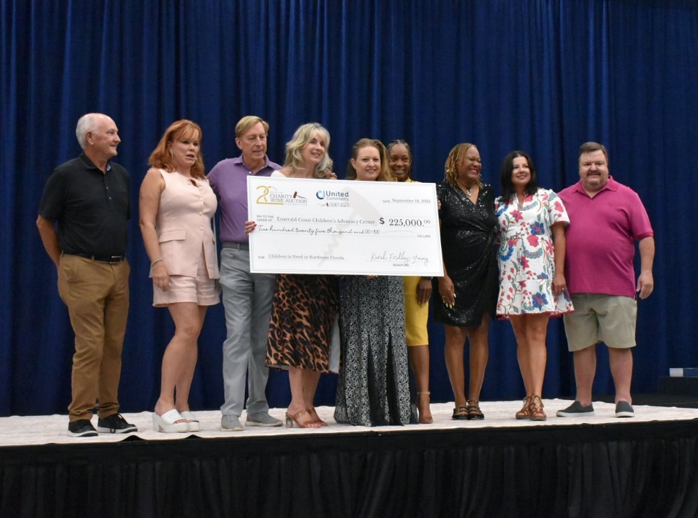 ECCAC benefits from Destin Charity Wine Auction Foundation donation
