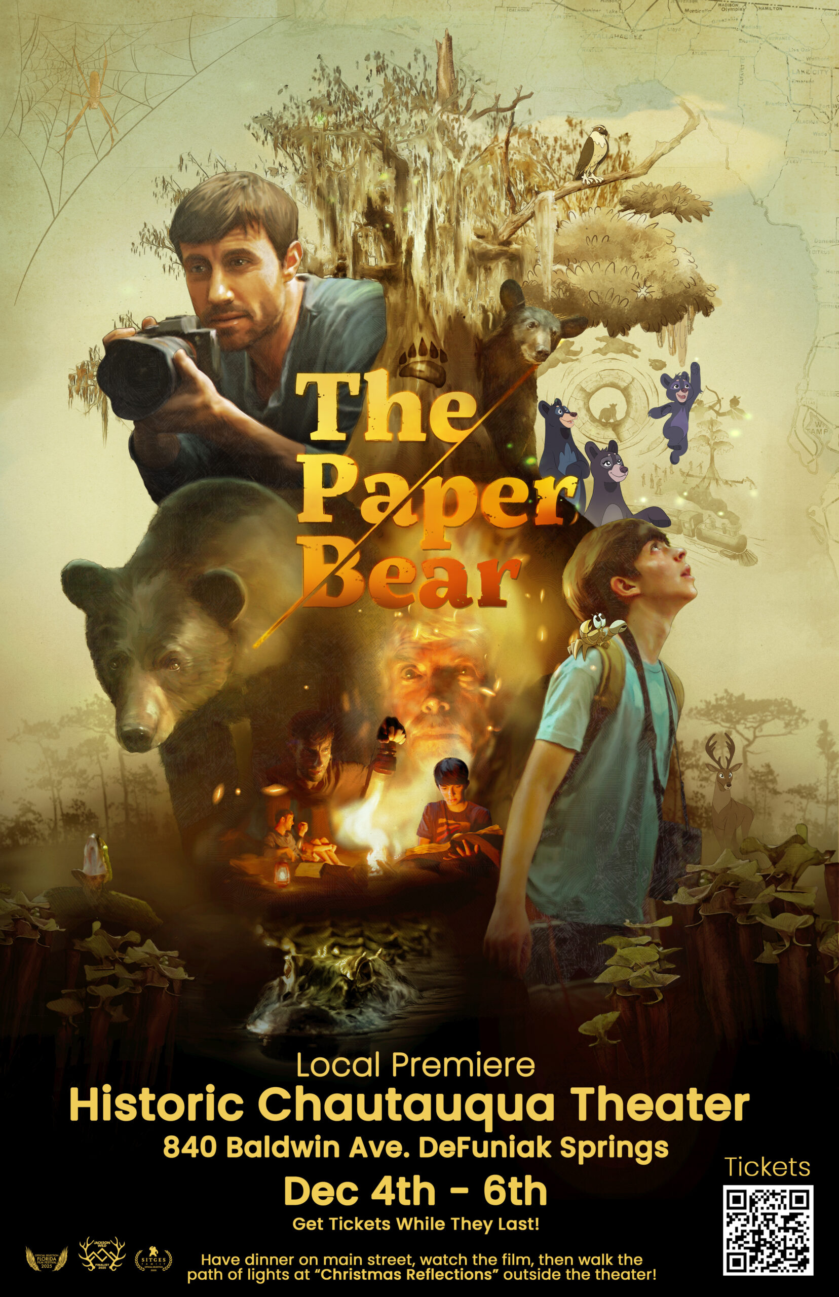 The Paper Bear Makes Its Florida Theatrical Debut at the Historic Florida Chautauqua Theater