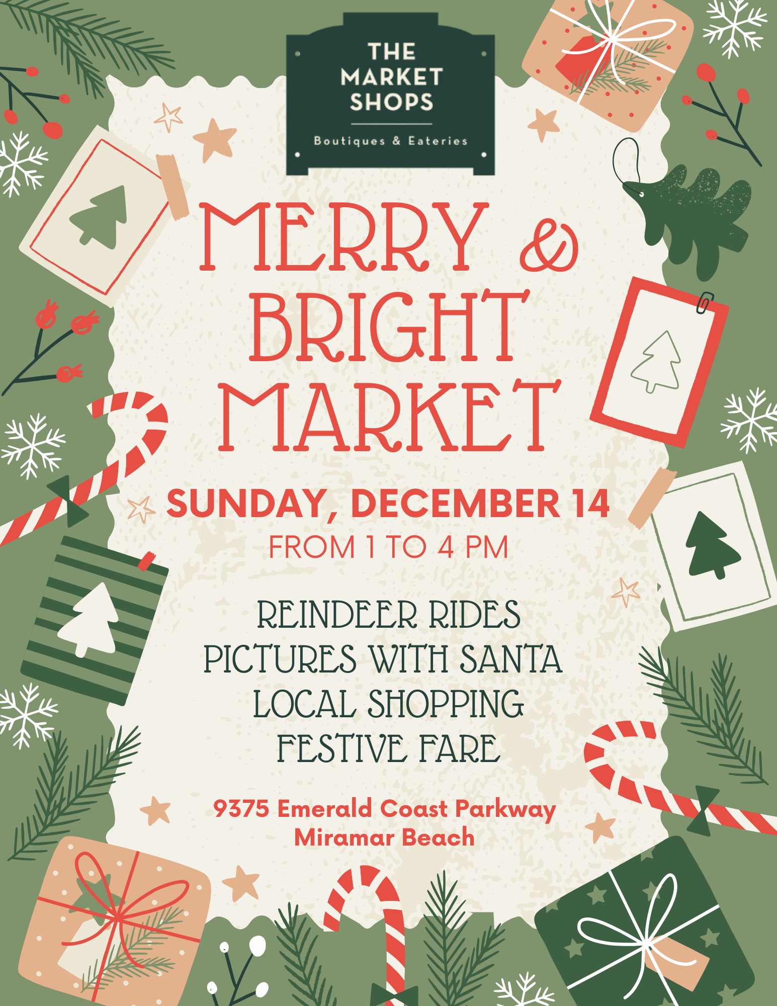 The Market Shops to Host Second Annual Merry & Bright Market