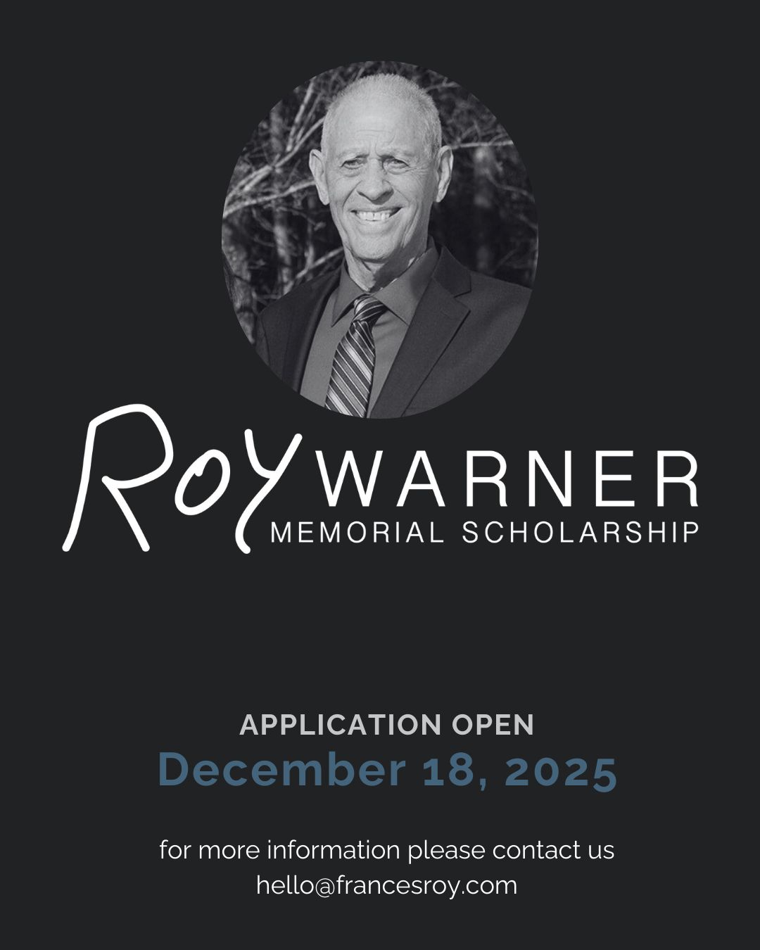 Applications for the 2025-2026 Roy Warner Memorial Scholarship Supporting Trade School Students