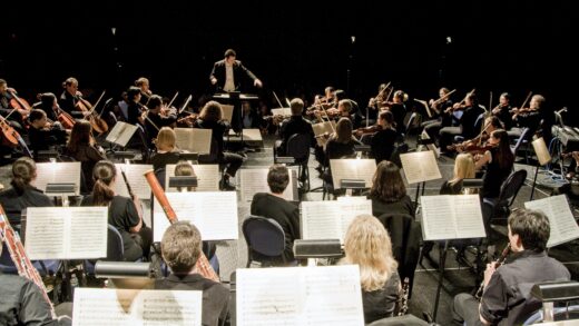 Sinfonia-Demetrius Fuller conducting Sinfonia Gulf Coast orchestra sm