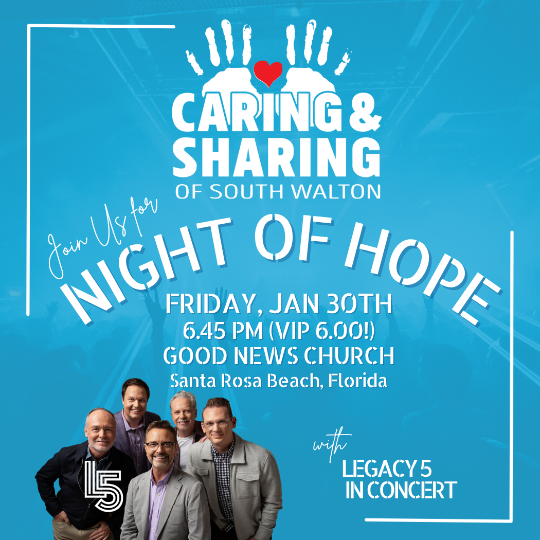 Legacy Five Benefit Concert | Dove Award–winning Southern Gospel  Jan 30th