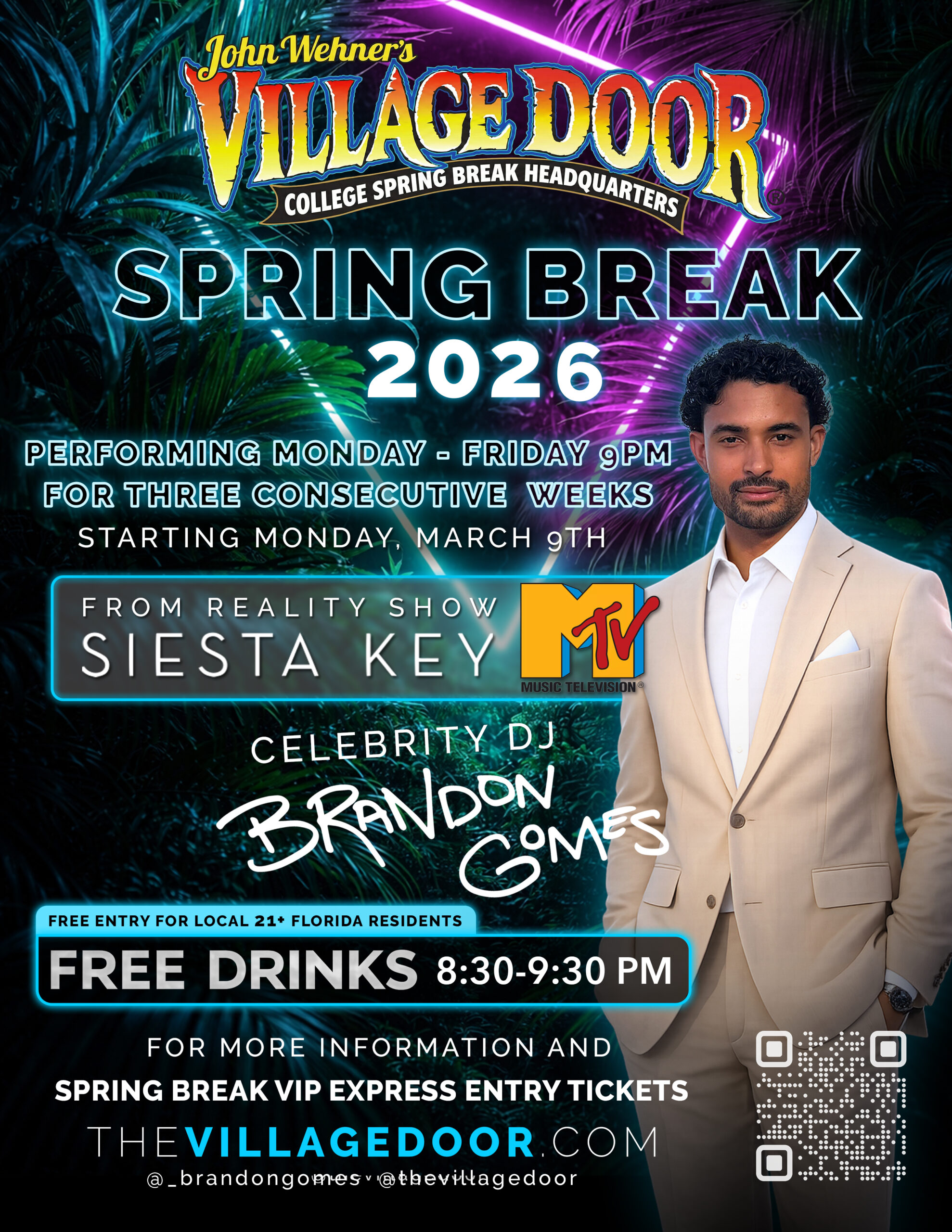 John Wehner’s Village Door® Restaurant and Entertainment Announces March Entertainment Lineup