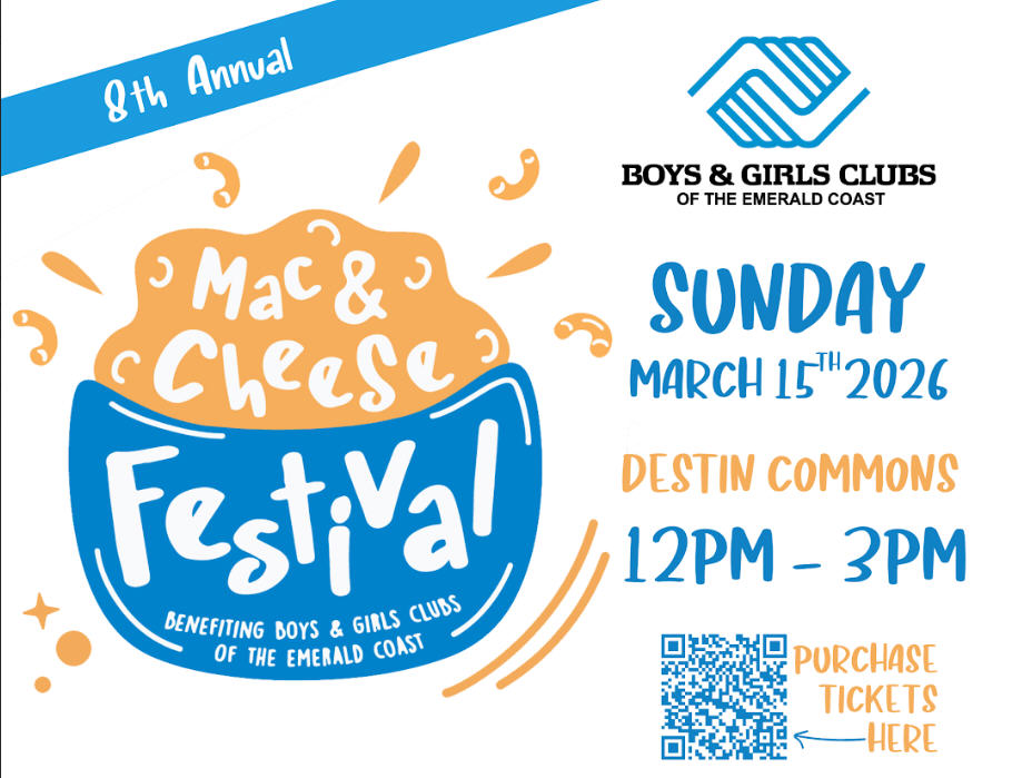 8th Annual Mac & Cheese Festival Benefiting Boys & Girls Clubs of the Emerald Coast
