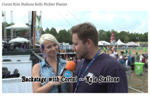 Backstage with Cortni Kyle Stallons Kelly Pickler Pianist