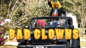 Antitexting video featuring Bad Clowns behaving badly on the road