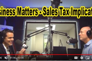 Business Matters – Sales Tax Implications With The Bean Team