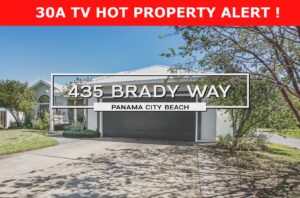 Hot Property Alert 435 Brady Way Panama City Beach  FL 32408