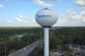 Sandestin Water Tower Arial View