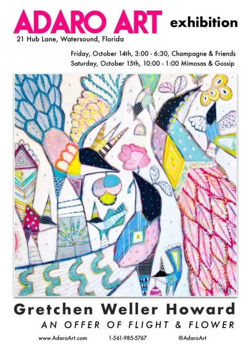 Discover “An Offer of Flight & Flower” with Artist Gretchen Weller