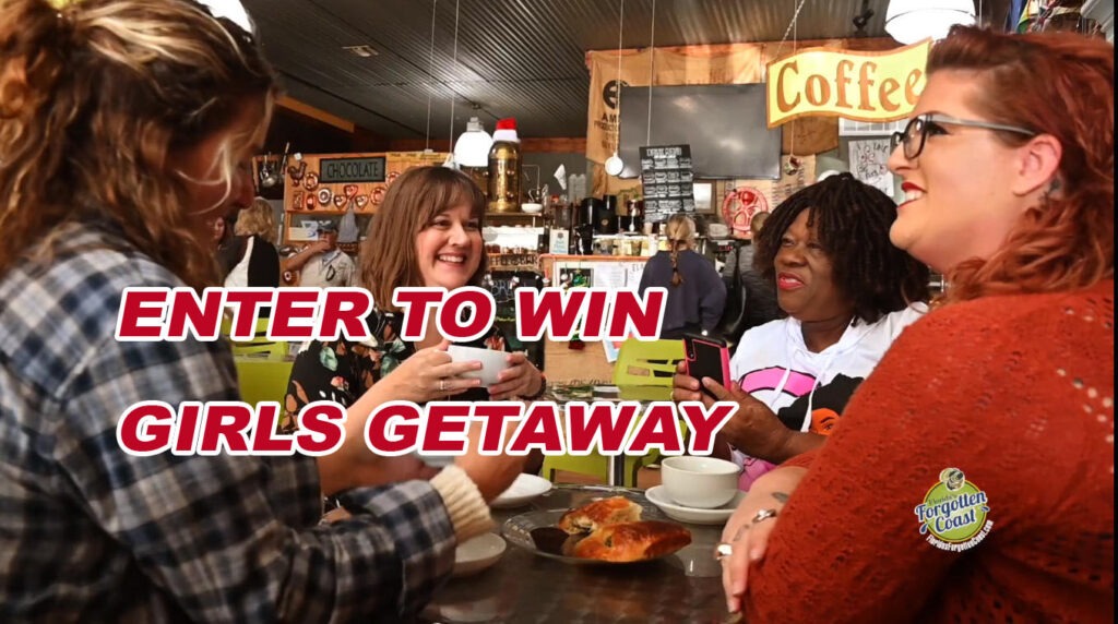 Enter to win  Girls Getaway to Appalachicola – COMMERCIAL
