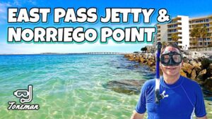 Snorkeling in Destin Florida East Pass Jetty Norriego Point