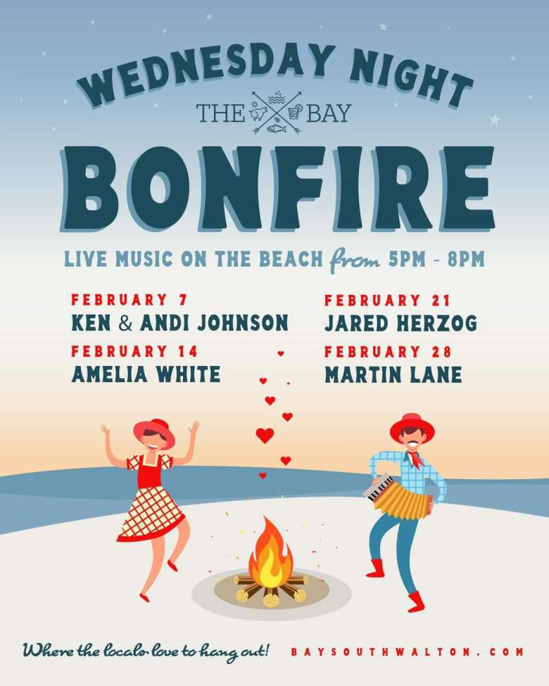 The Bay Wednesday Night Bonfire & Live Music