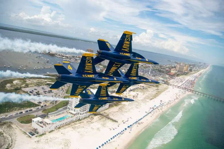 Blue Angels Homecoming Air Show at NAS Pensacola