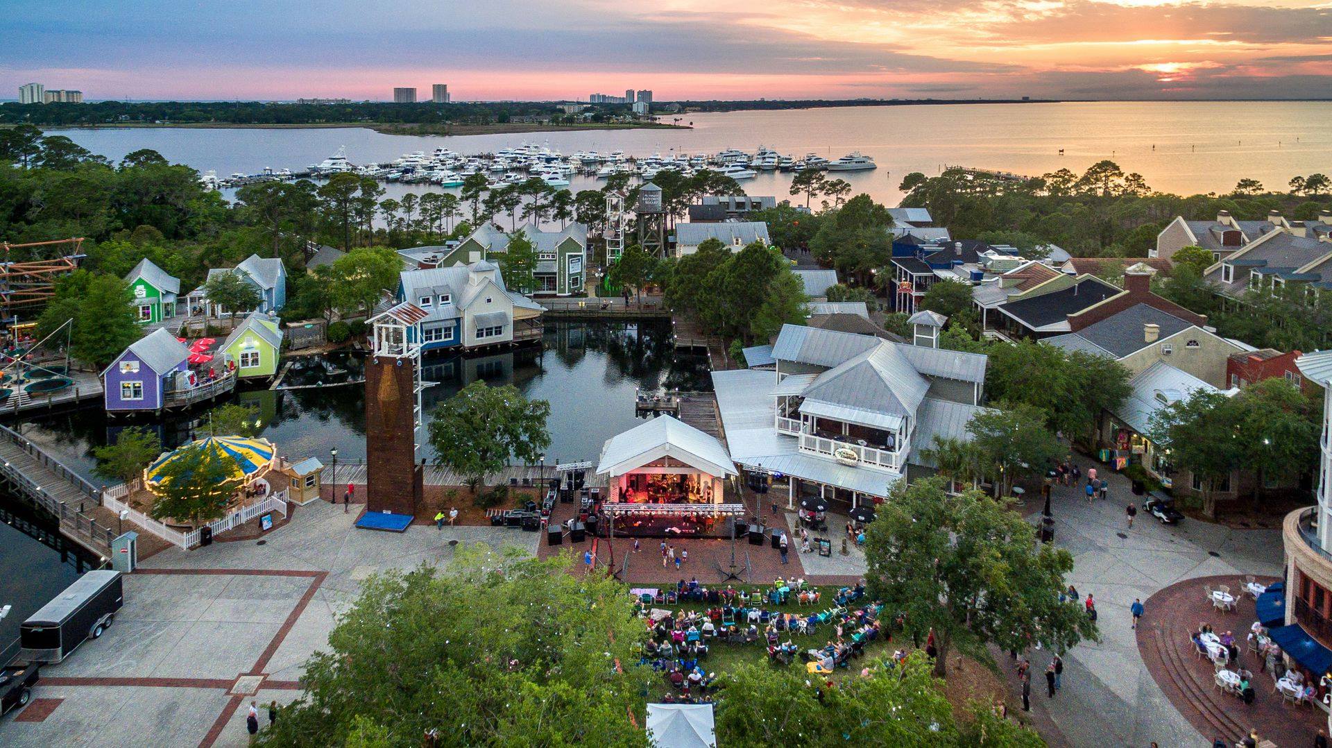 The Village of Baytowne Wharf Baytowne LIVE Stage