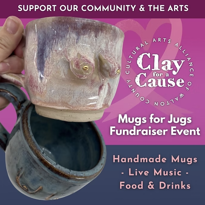 Clay for a Cause: Mugs for Jugs Fundraiser