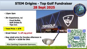 TOP GOLF Fundraiser – STEM Origins Foundation